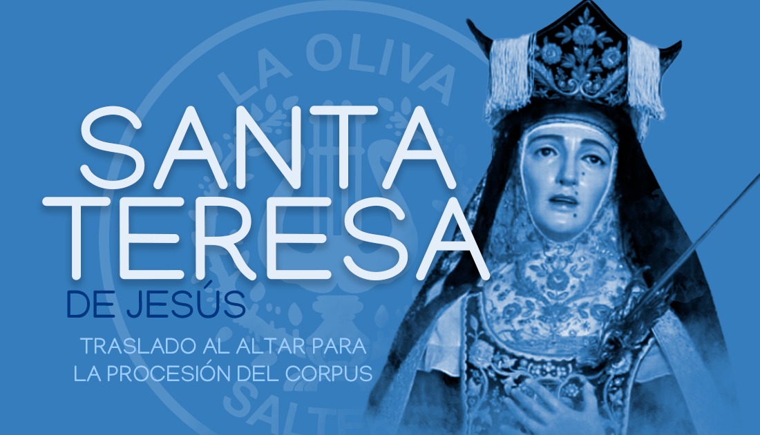 Traslado de Santa Teresa previo al Corpus