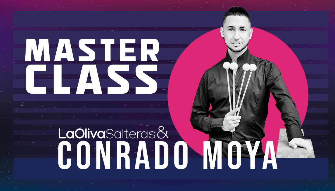 Masterclass de marimba, por Conrado Moya