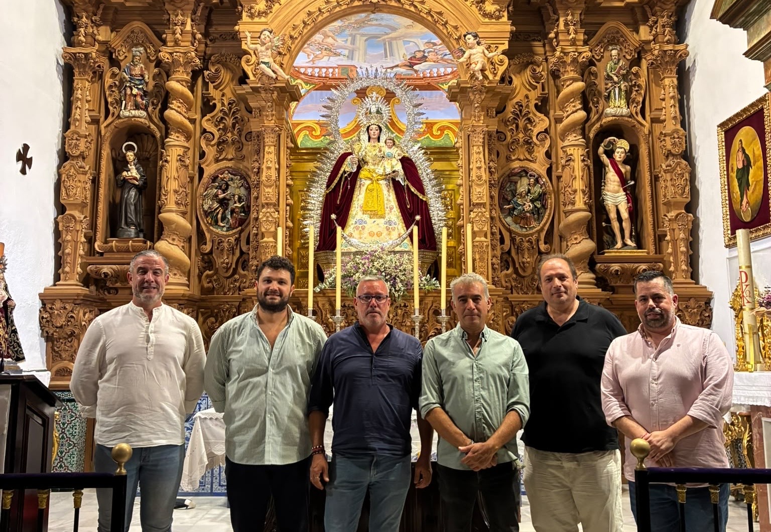 La Oliva en la Coronación Canónica de María Stma. de los Remedios, de los Palacios